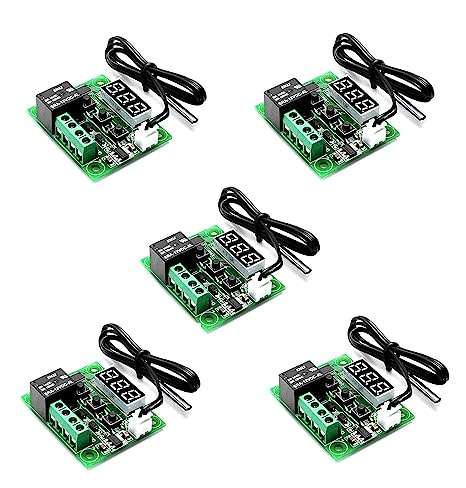 MZON W1209 Digital Temperature Controller Thermostat (Pack of 5) MZON QUALITY