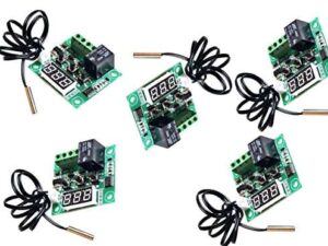 W1209 Digital Temperature Controller Thermostat (Pack of 5)