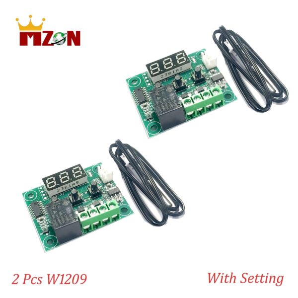 W 1209 Temperature Controller for Egg Incubator  (2 Units)