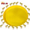 Mzon Plastic Chick Feeder Tray Round Plate Chicken Feeder (5 Units)